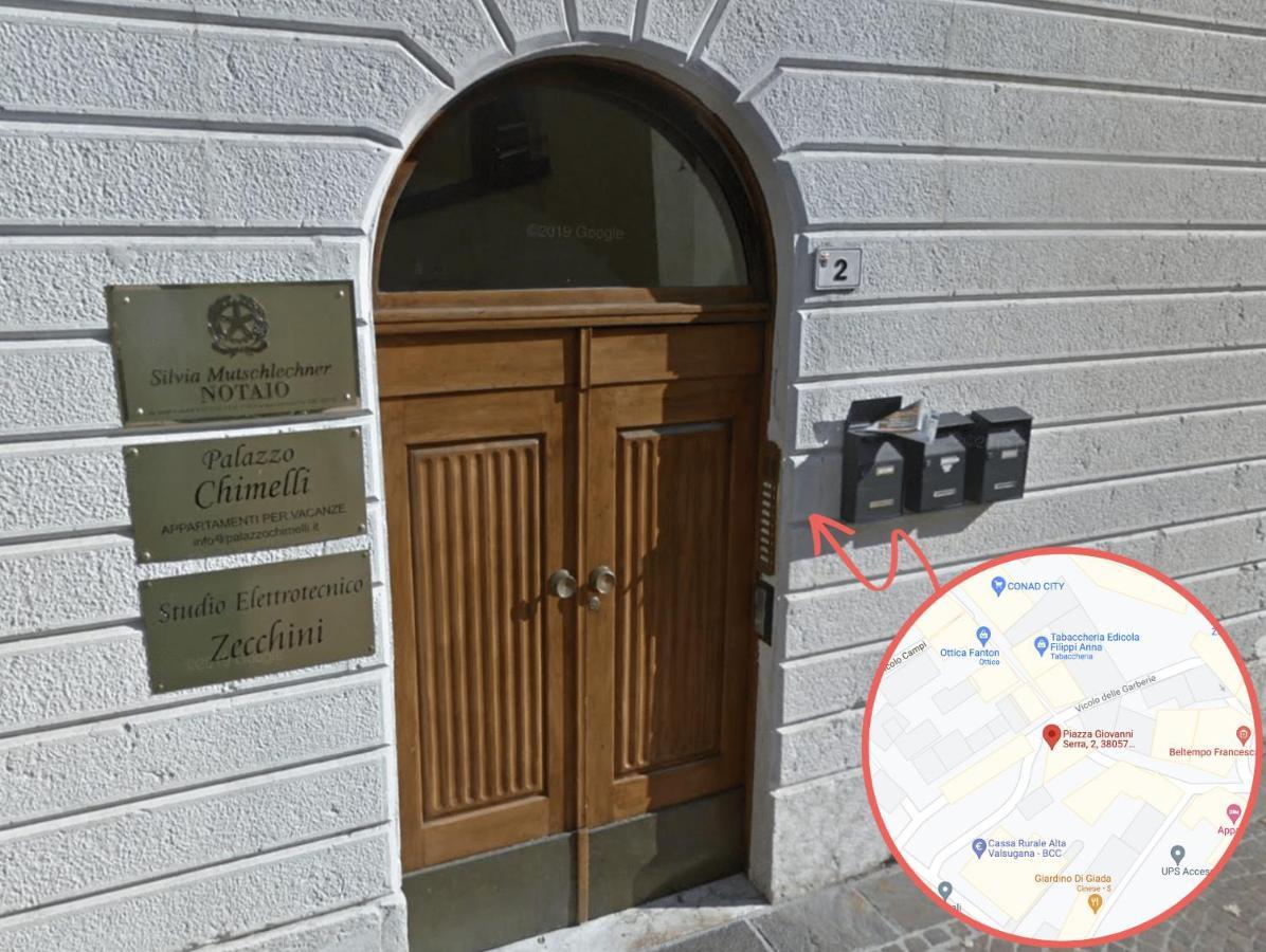 Palazzo Chimelli Apartman Pergine Valsugana Kültér fotó